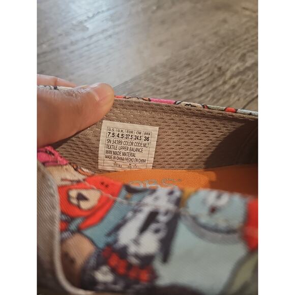 SKECHERS BOBS PLUSH DOG WAG PARTY FLATS SZ 7.5 - Picture 3 of 7